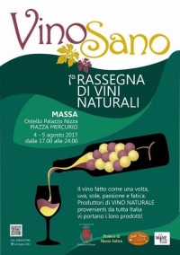 Supporting the Vino Sano event in Tuscany